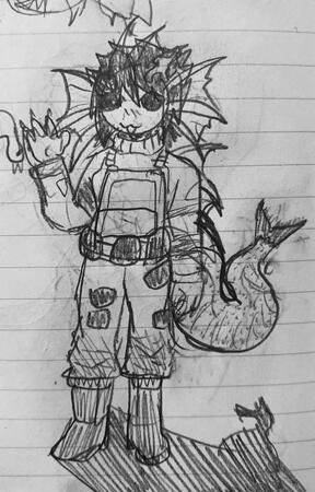 Unnamed Fish Woman Sketch Unnamed Fish Woman Sketch